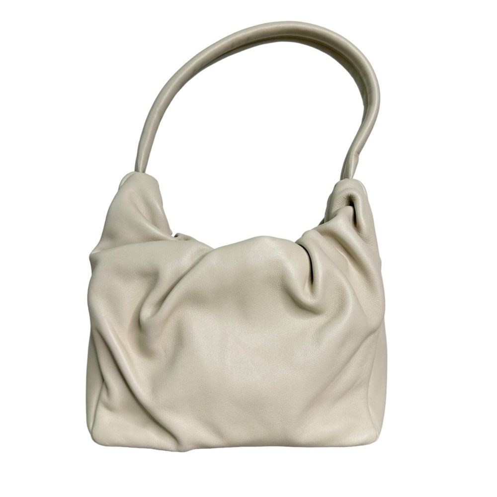 STAUD Cream Shoulder Bag